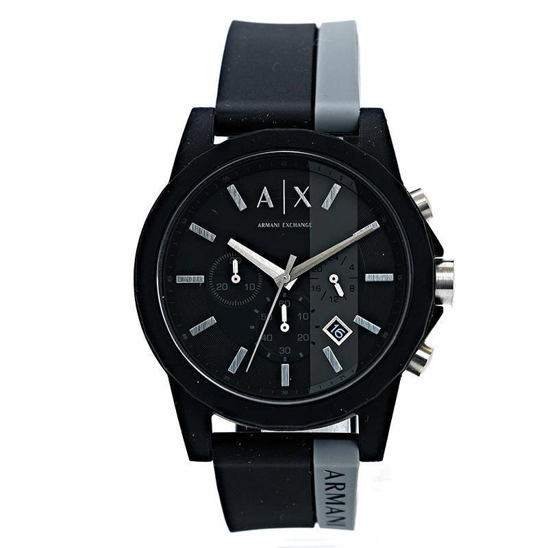 Used ARMANI EXCHANGE AX1331 Watch Men s Black Gray Parallel Import Product