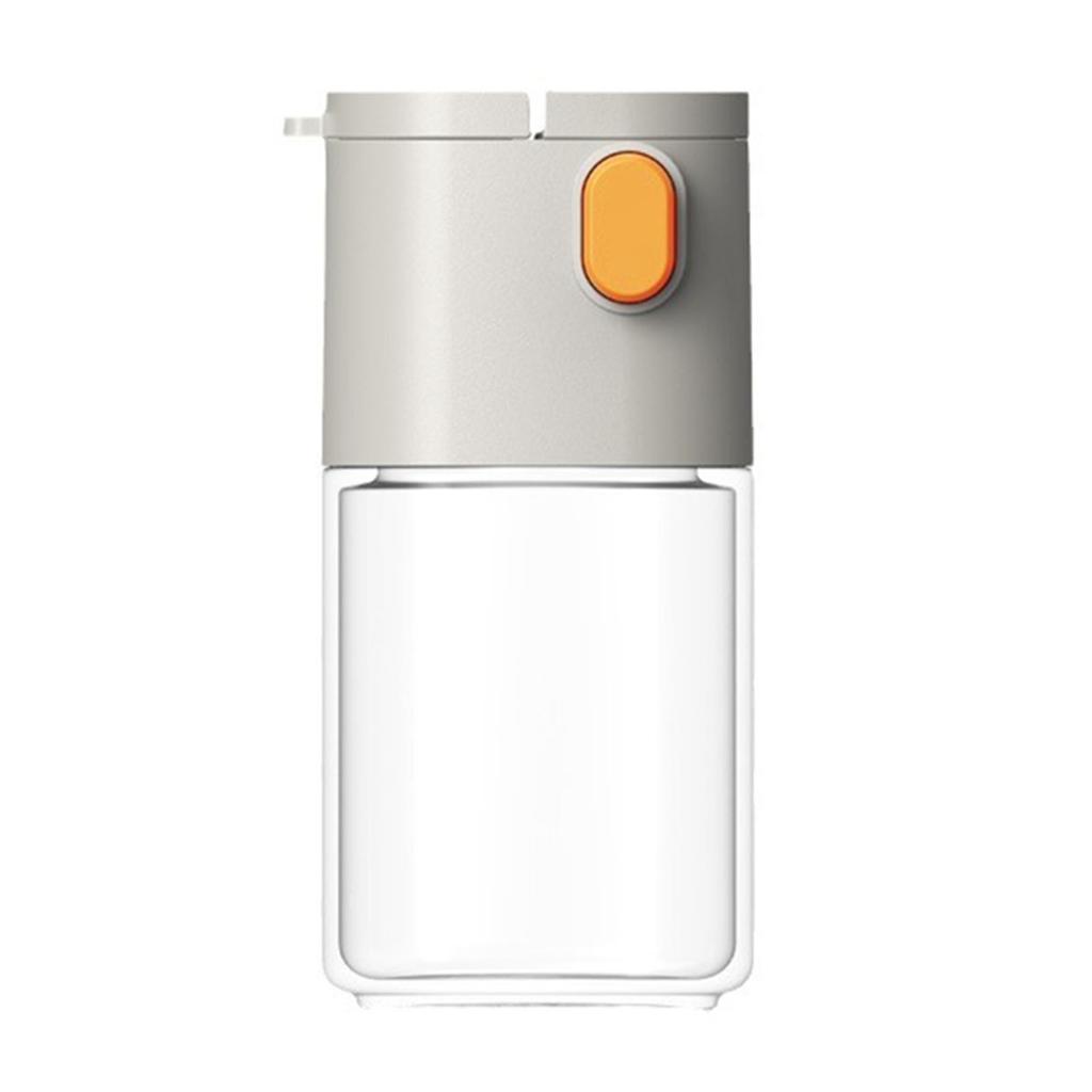 Salt Dispenser Refillable Pepper Shaker Glass Measuring Seasoning Bottle Seasoning Cans BBQ Organizer Set Spices Dispenser