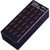24-Port 100W (20 A) USB Charging Station, Home-Sized Desktop USB Fast Charger, Multiple USB Desktop Chargers for Hotels, Schools, Shops, Shopping