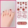 Japanese and Korean Toe Nail Stickers Waterproof Onion Pink Toenail Stickers Manicure Stickers