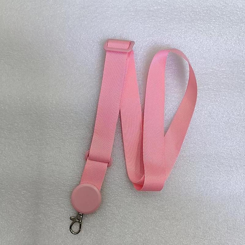 Detachable Adjustable Strap Crossbody Patch Phone Lanyard For Phone Flat Nylon Patch Necklace Clip Snap Hanging Cord Rope