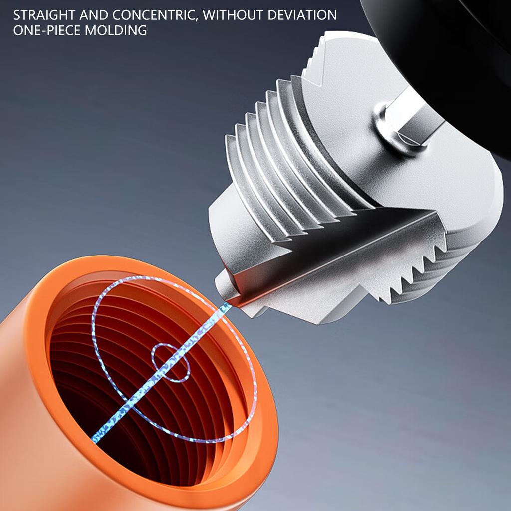 Dual Function Threading Tool For Internal And External Pipe Threads Heavy Duty Alloy Steel Construction Universal Compatibility With PPR PVC MPP Pipes