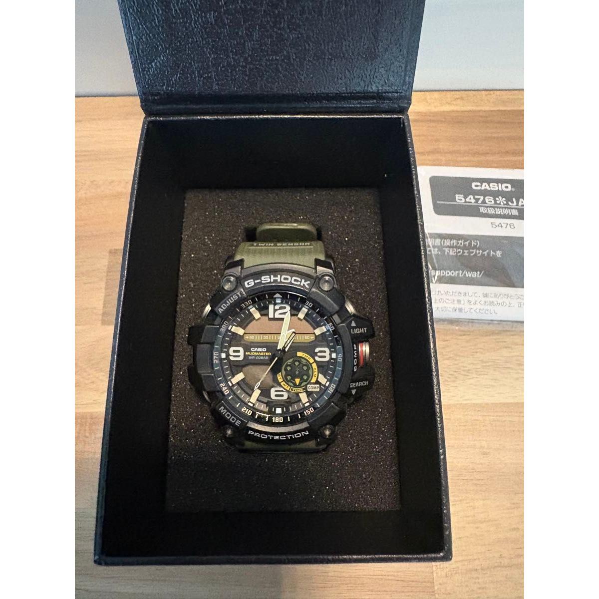 Б/у CASIO G-SHOCK MUDMASTER GG-1000-1A3JF Хаки