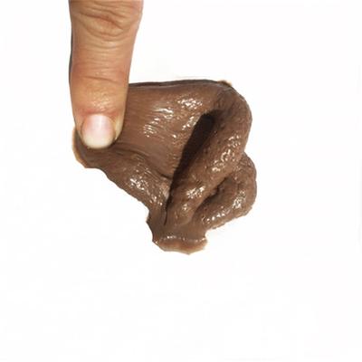 Soft Sticky Rubber Realistic Fake Poo Waste Turd for Fun Pranks and Jokes