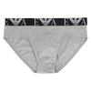 Emporio Armani BOLD MONOGRAM 3-PACK BRIEF Underwear (Set of 3) - Men's Cotton Briefs, EU Size 54087154, Assorted Sizes (Parallel Import)