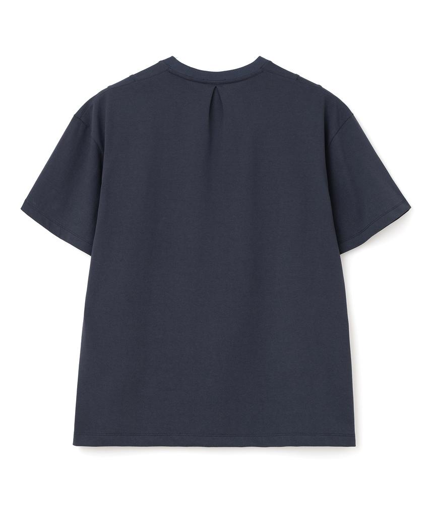 MILLO ARCHIVE Dainty Curve Detail T-Shirt [Navy]
