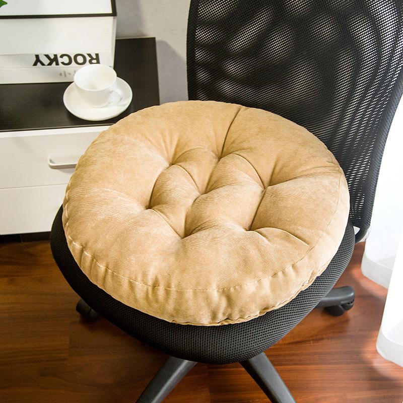 Floor Mat Futon Cushion Bay Window Mat Velvet Dining Chair Chair Mat Yoga Mat Tatami Student Bench Round Cushion