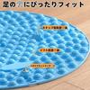 Lyyxjsltd Foot Massage Ergonomic Foot Relaxation Foot Pressure Point Shiatsu for Home Use Mat, Design, Massage, Mat, Plate, Foldable, Round, Durable,