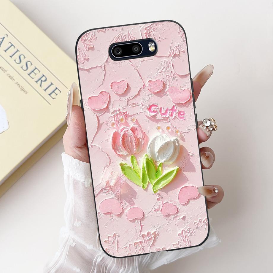 For LG V50s V50 ThinQ Phone Case LG G8X ThinQ V50 Dual Screen Back Cover Soft Silicone Fundas Lovely Panda Rabbit Flower Cartoon