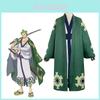 Authentic One Piece Roronoa Zoro Cosplay Costume Soft And Comfortable Polyester Full Suit For Role Play And Cosplay