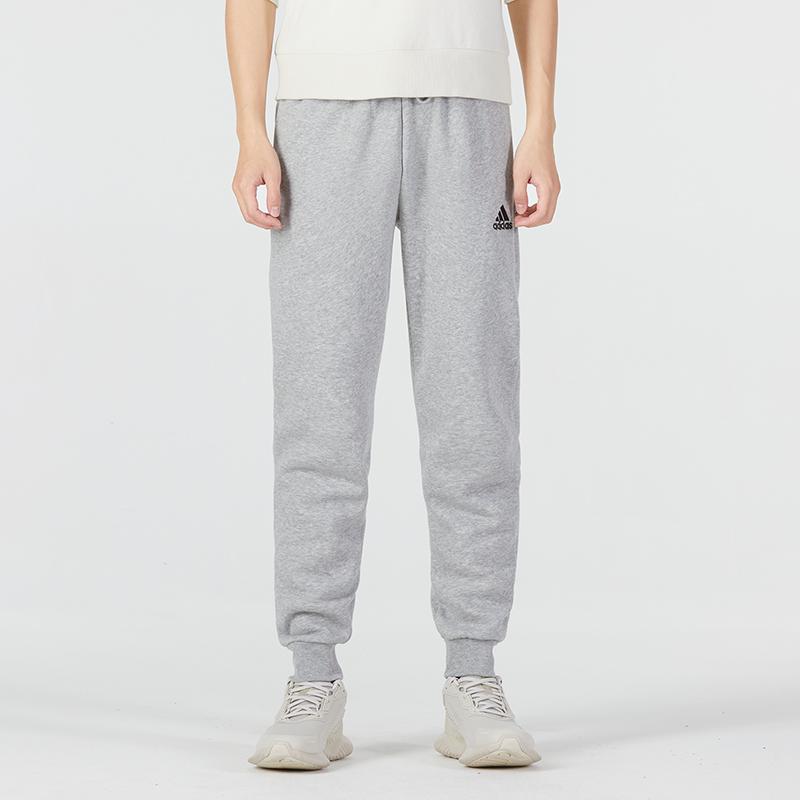 Adidas Feelcozy Zúžené kalhoty Pánské spodky Šedé HL2230