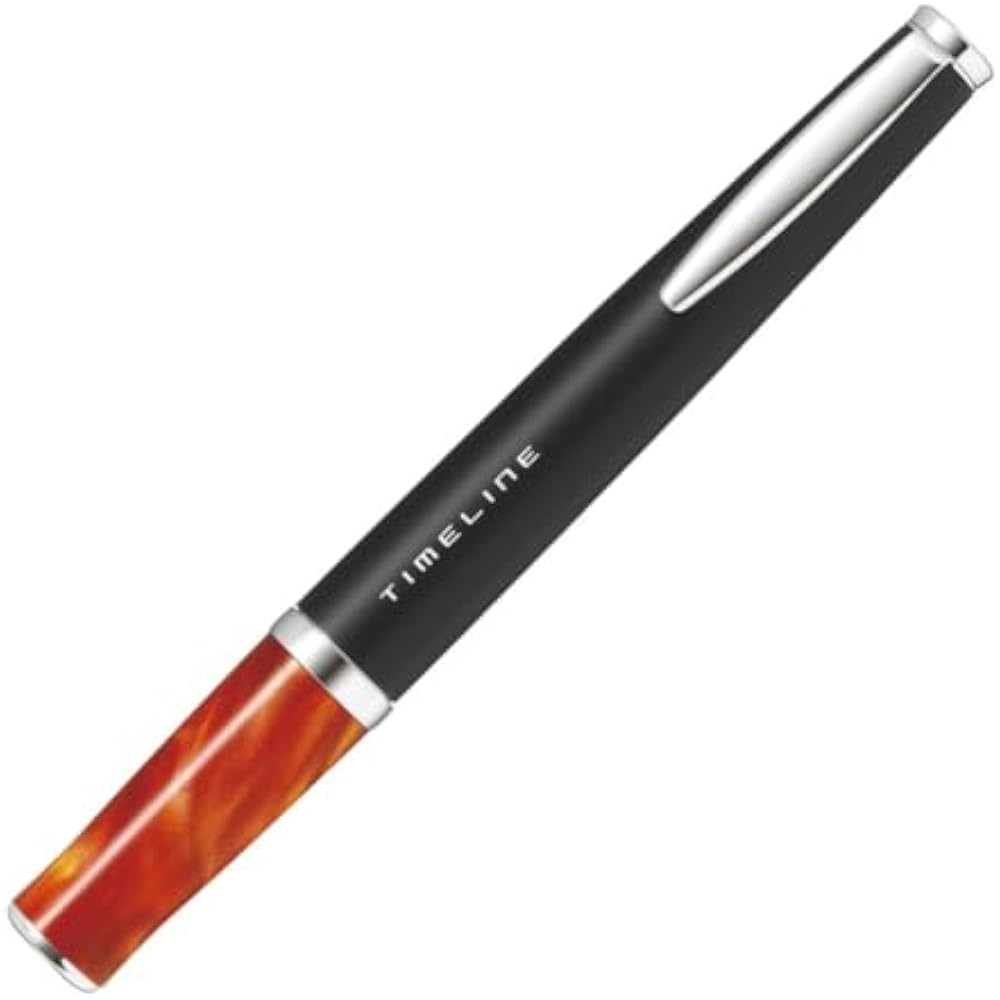 Pilot Permanent Ballpoint Pen Timeline (Eternal) Eternal Orange BTL-5SR-ETO Black