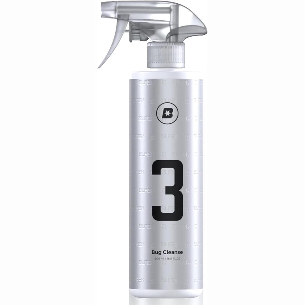 BLASK Bug Cleanse Removes Insect and Also Suitable for Car Washes and No.3 500mL, Droppings, Pollen, Dirt. Coatings.