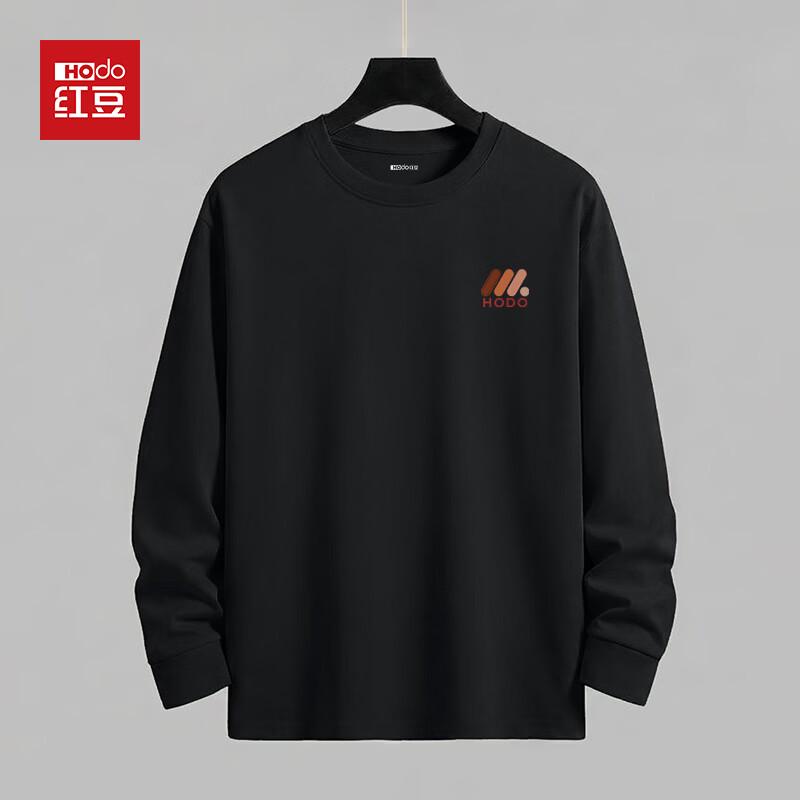 Hodo Men s Pure Cotton Loose Long Sleeve T-Shirt 3XL