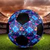1pc Neon Circuit Patterns Size 5 Soccer Ball, Indoor Outdoor Football, Casual Soccer, Street Soccer, Suitable for Training, Leagues, & Casual Matches,