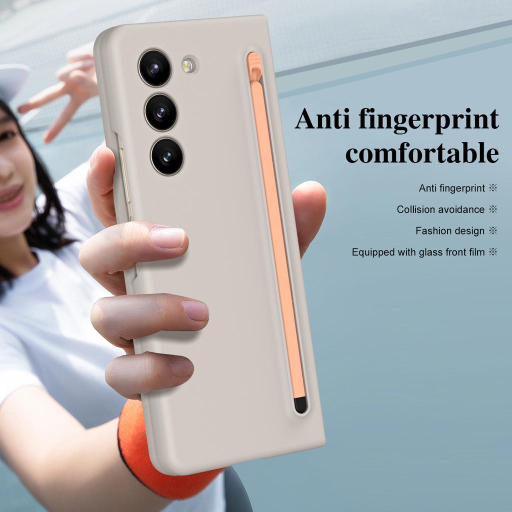 Husă Protectoare Anti-Zgârieturi S Pen pentru Samsung Galaxy Z Fold 5 Fold4 Fold5 Fold 4 5G Protecție Pliabilă Accesorii Telefon Huse