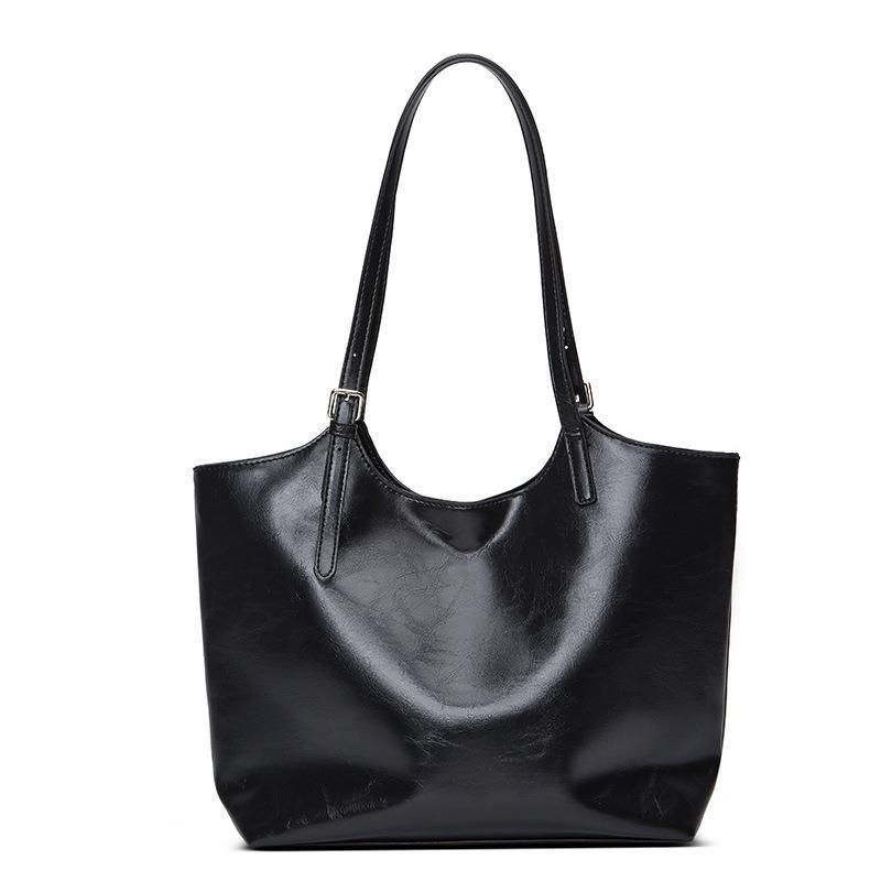 Retro Large-capacity Bag Women's Bag New Trendy Versatile Tote Bag Fashionable Shoulder Work Commuter Bag