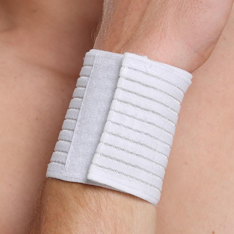 1PCS Elastic Bandage Hand Sport Wristband Gym Support Protector Wrist Brace Tennis Cotton Weat Fitness Wrist Sport  Parts