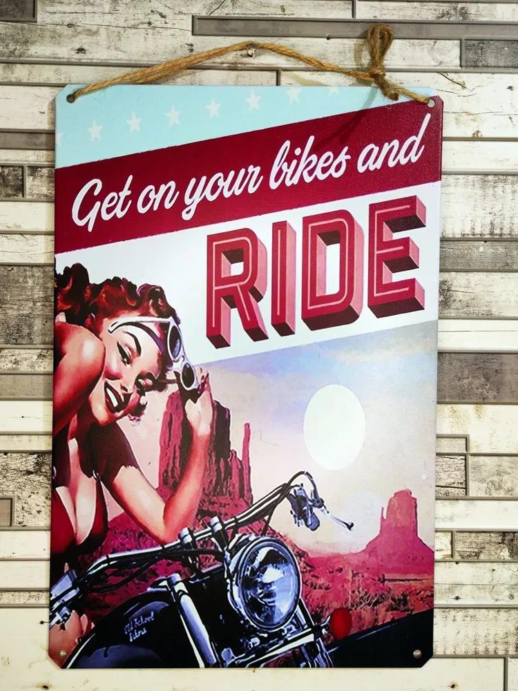 Harley Davidson Wall Art Poster Moto Decor