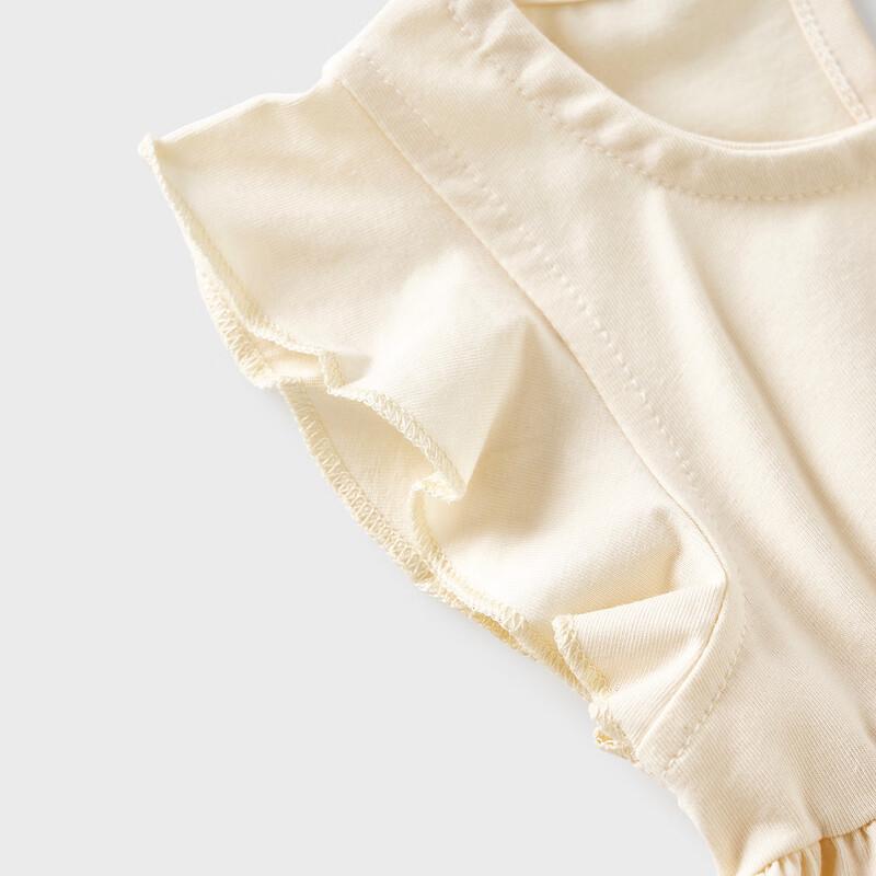 Tongtai Baby Girl Summer Ruffle Sleeve Dress