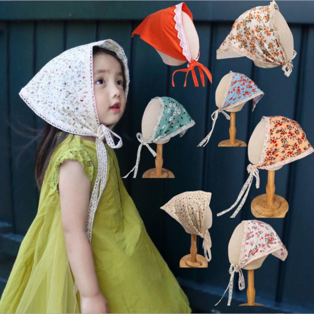 

Hair Band Flower Hair Scarf Lace Kerchief Sun Protection Headscarf New Lace Hair Scarf