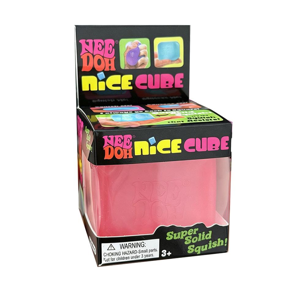 Needoh Nice Cube Sensory Stress Reliever Fidget Tool For Anxiety & Focus Desk Sensory Cube For Adults Holiday Gift