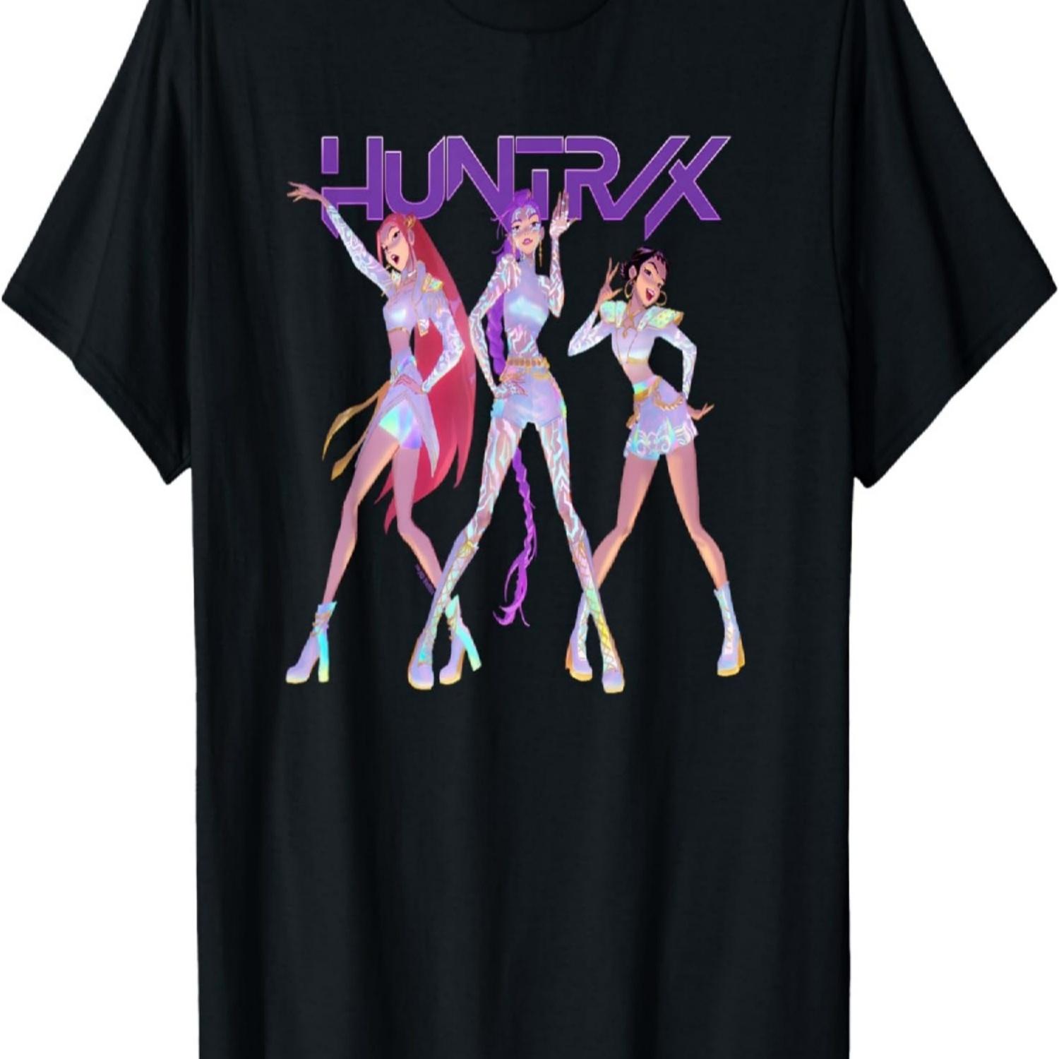 

HUNTR_X Officially Licensed T-Shirt(3) S чёрный