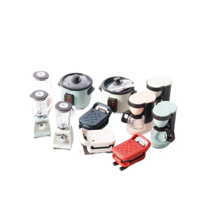 Dollhouse Kitchen Mini Coffee Machine & Appliance Set