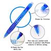 Handwriting Correction Pen Retractable Erasable Gel Pen, 0.5mm Fine Point Clickable Thermal Journaling And Planning Pens Friction for Students Office