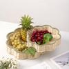 1Pc Imitation Vine Fruits High-capacity Household Storage Basket Vegetables Weave Snack Tray Paper Rope