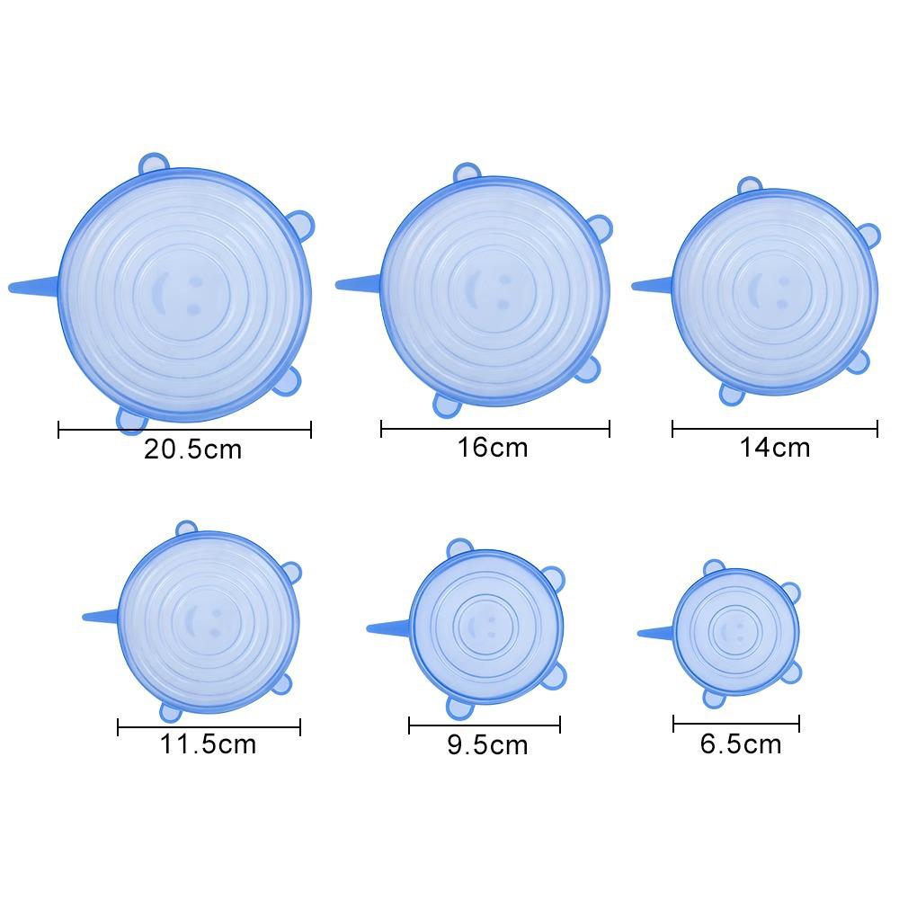 Reusable Silicone Fresh-Keeping Lid for Bowls and Produce