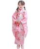 Ensemble Kimono pour Ensemble Kimono Élégant Un Ensemble Nagajuban à Motifs Cordon de Taille Tabi Filles Fleur de Cerisier Rose [KYOETSU] [Kyoetsu] Shichi-Go-San