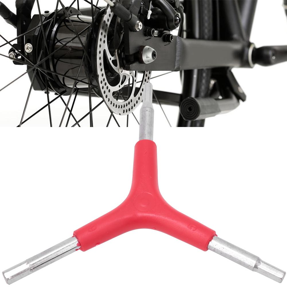 3PCS Y Form Externe Hex Buchse Dreieckige Schlüssel Fahrrad Radfahren Spanner Bike Kombination Reparatur