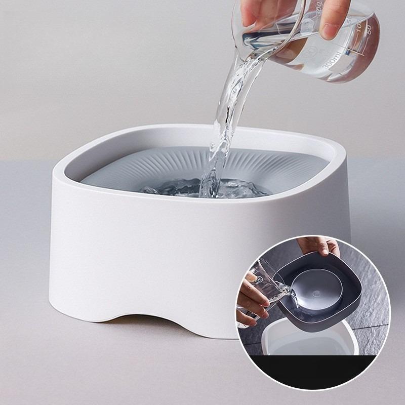 Pet water dispenser dog cat feeding bowl drinking bowl floating bowl drinking bowl cat bowl dog bowl non wetting mouth universal