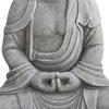 Figurine Bouddha de Jardin Statue Bouddha Décoration Argile Pour le Jardin 52 Cm Grand