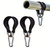 2pcs 10Inch Multifunctional Anti-Slip Safety Belt Fitness Ring Horizontal Bar Double-Layer Belt Sandbag Swing Connection Belt