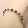 Fine Jewelry   Fashion Party Women Dress Accessories Cz Hoop Earrings Necklace Bracelet Adjustable Ring 5-Piece Sets