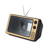 Ornament, Retro Tv 3D Screen Magnifier Tv Desktop Tv Mobile Screen Magnifier Retro Creative Mobile Phone Stand Home Projector