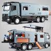 1:18 Modèles de Voitures Tout-Terrain Jouets Alliage Moulé sous Pression Miniature Camping-car Portes Ouvertes Rétroviseur Pliable Véhicules de Simulation Cadeaux pour Amis