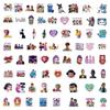 78pcs K-pop Witch Hunt Group PVC Stickers, Durable Material, Stylish Idol Prints for Journals, Phone Cases & DIY Crafts kawaii