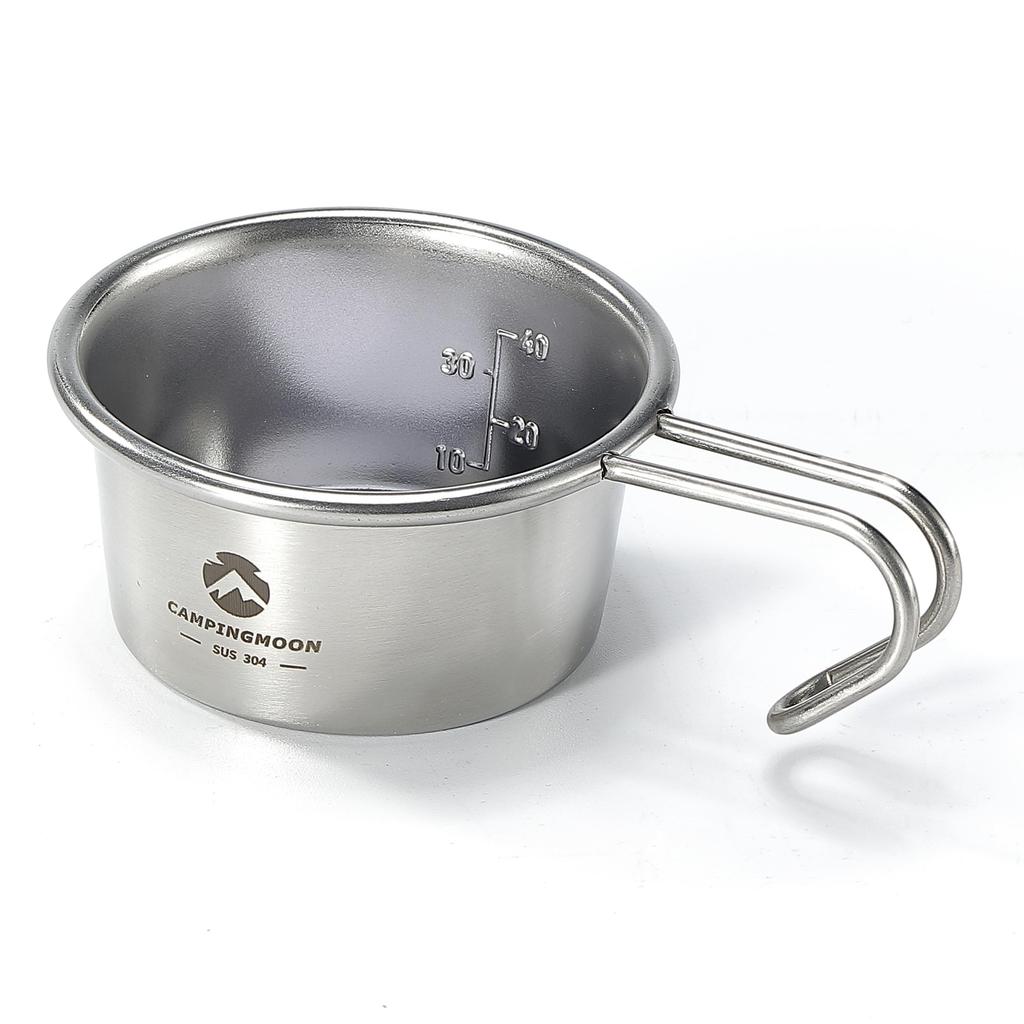 CAMPING MOON Camping Cup, Stainless Steel Mini Sierra Cup, Baby Sierra, 60ml, S-050