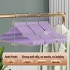 10-Pack Thickened Non-Slip Clothes Hangers - Durable Traceless Hangers for Home & Dormitory Use