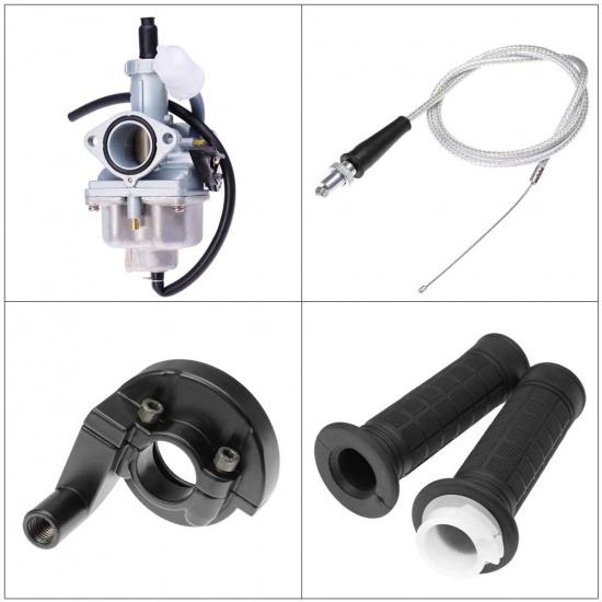 Carburetor Carb Replacement for HONDA XR 100 XR 100R XR100R XR100 CRF100F XR200 XR200R XL125S XL100S CB125S with Handlebar Hand Grips Throttle Cable