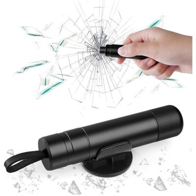 Emergency Hammer Car with Belt Cutter 2in1 Seat Belt Cutter Car Safety Hammer Easy To Carry and Install Car Key Ring for Car Bus