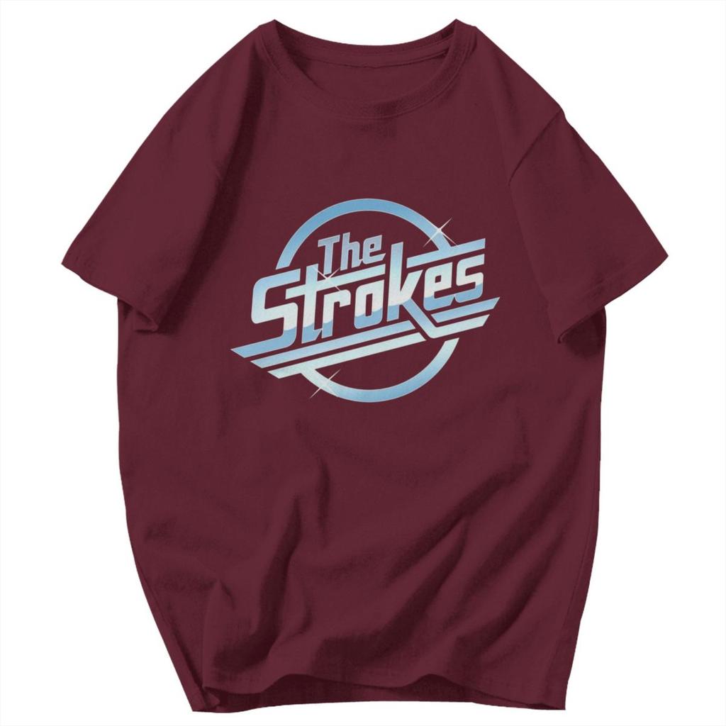 Men T Shirt Strokes Gifts Y2K Graphic Oneck Unisex Clothing T Shirts