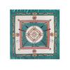90cm Silk Scarf Headscarf Classic Scepter Print Silk Scarf Women's Satin Square Scarf Shawl