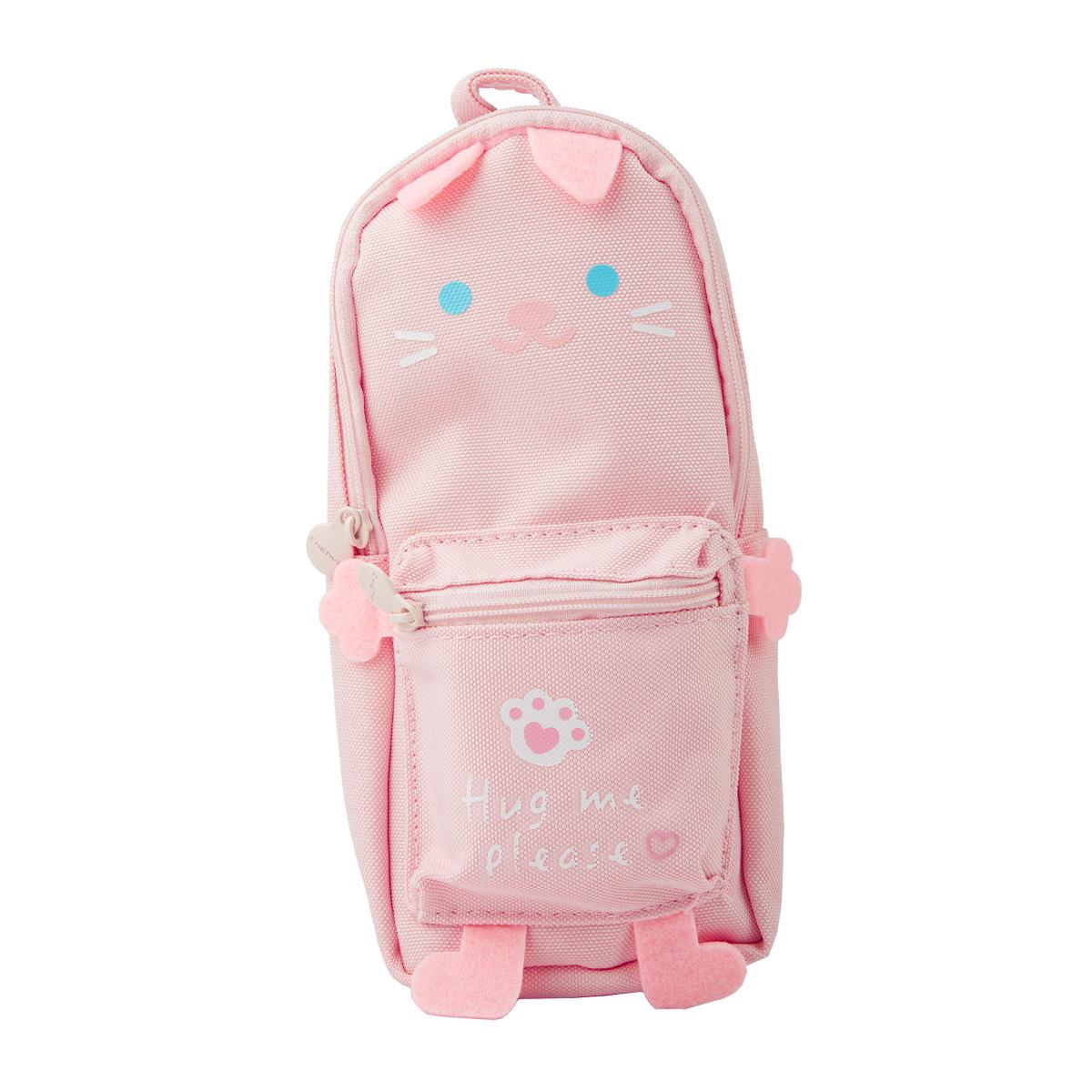 

Large Capacity Cute Stand-up Pencil Case for Boys - Japanese Style Stationery Box with High Appeal