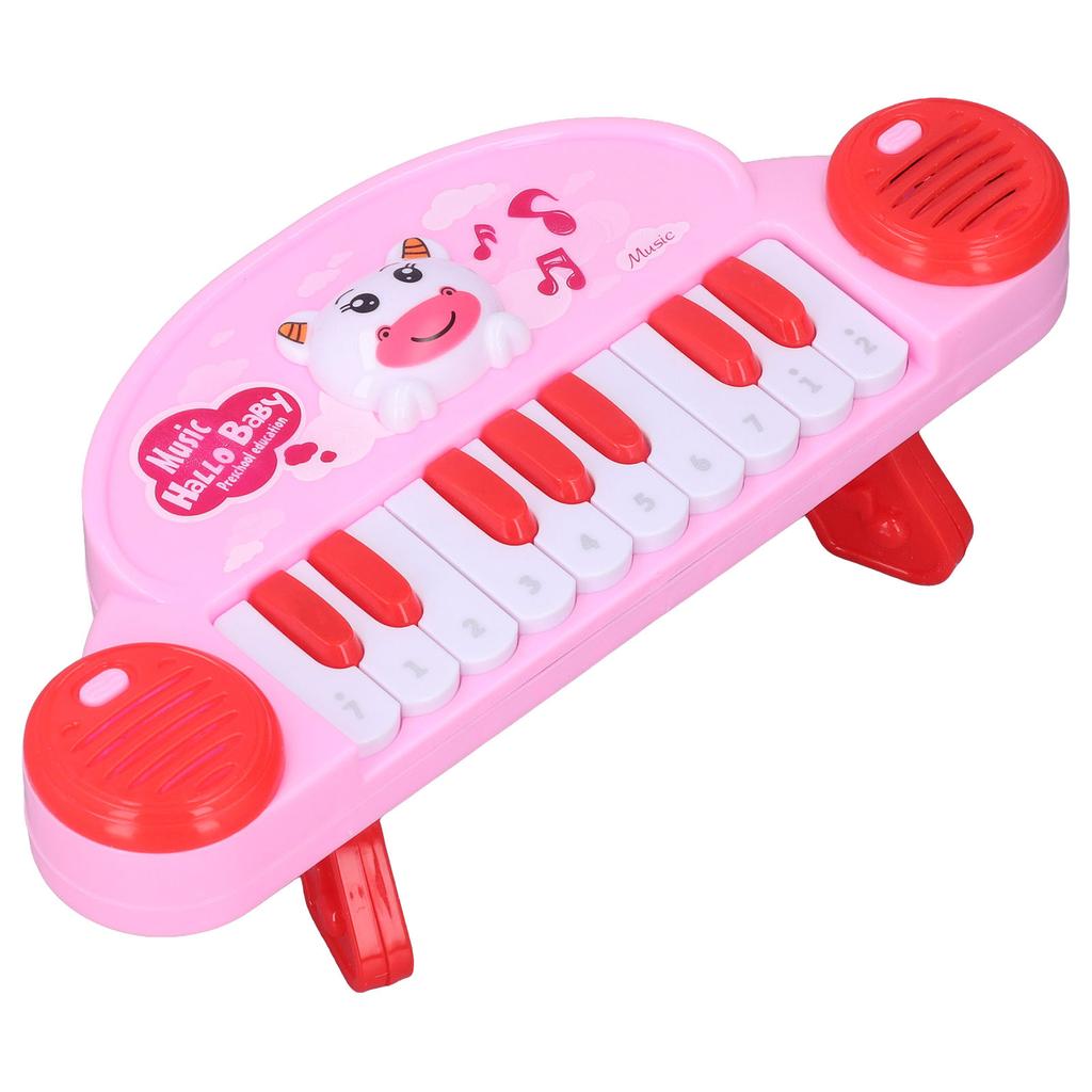 Baby Piano 10 Keys Interesting Cultivating Music Education ABS Material   Keyboard Piano for Kids