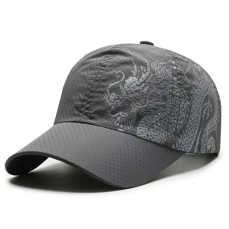 Unisex Chinese Dragon Totem Baseball Cap - Fashion-Forward Peaked Cap for Men & Women, A Stylish Gift Choice