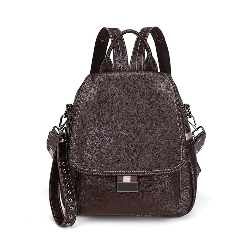 

Vintage Women s Backpack Large Capacity Luxury Women Bags Anti-Theft Travel Backpacks Fashi Girl s School Bag
